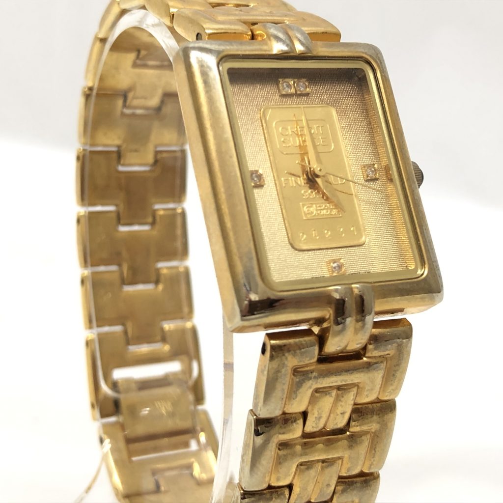 ELGIN(エルジン) USA 1Gインゴット入り腕時計 K24IGの買取実績 | 買取