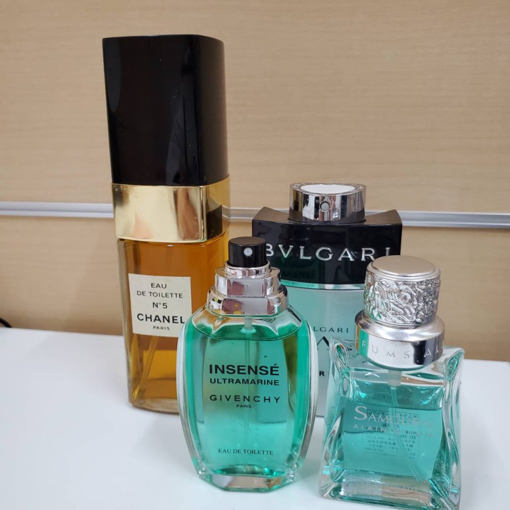 香水 （使用済み/蓋無し） おまとめ ブルガリ シャネル ジバンシー