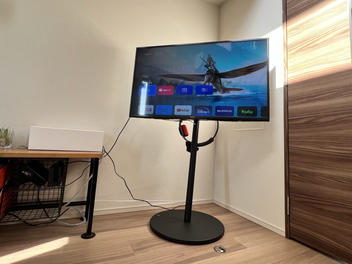 EQUALS WALL A2のテレビスタンドを買ったのでレポ - 旅とネコと好きなもの