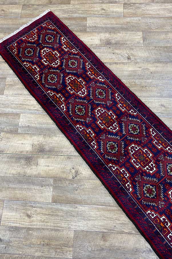 トライバルラグ 約65cm x 285cm｜SATHI RUGS