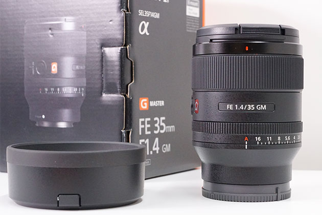 35mm好きにはたまらない「FE 35mm F1.4 GM」が到着!開封と試し撮り!