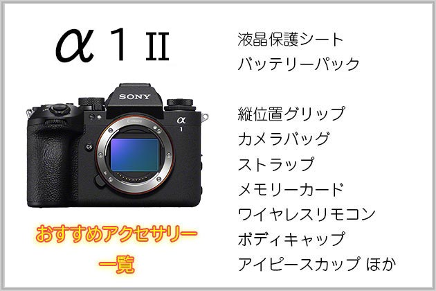 ソニー α1 II と一緒に使いたい おすすめ アクセサリー まとめ