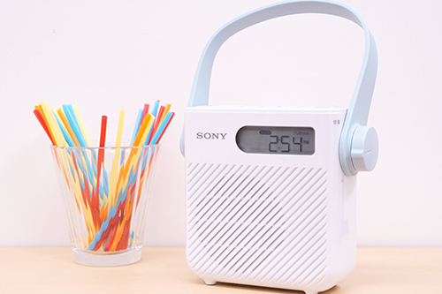 ananSONY ICF-S80 シャワーラジオ FM/AM/ワイドFM ananSONY ICF-S80