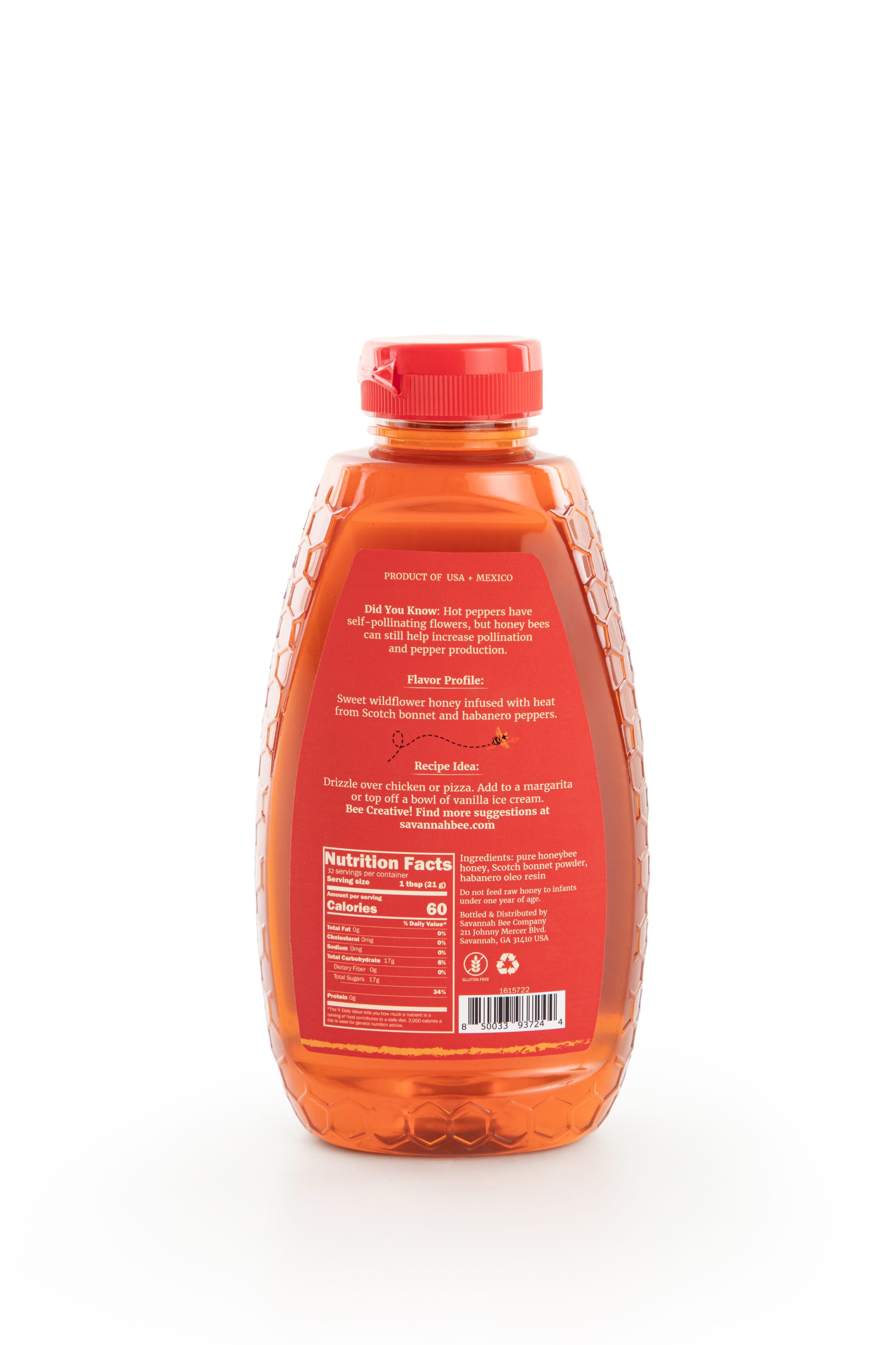 Hot Honey 24oz – Savannah Bee Company