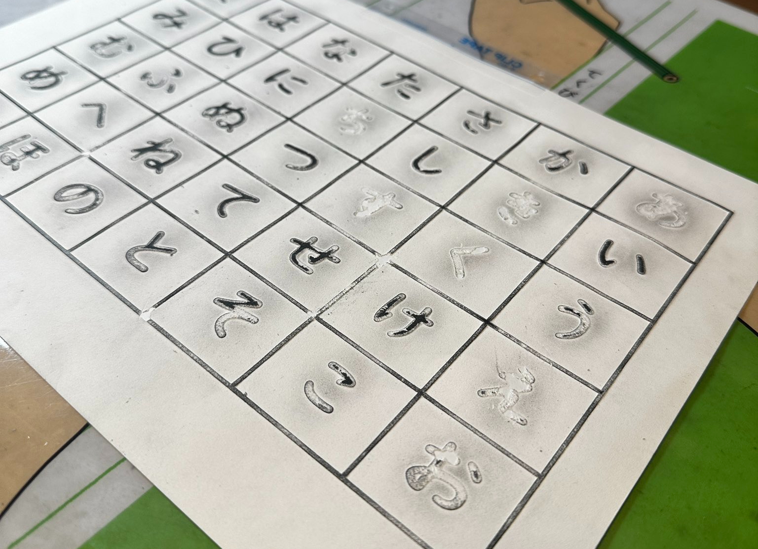 触るグリフ1枚シート購入について – ディスレクシア（読み書き障害