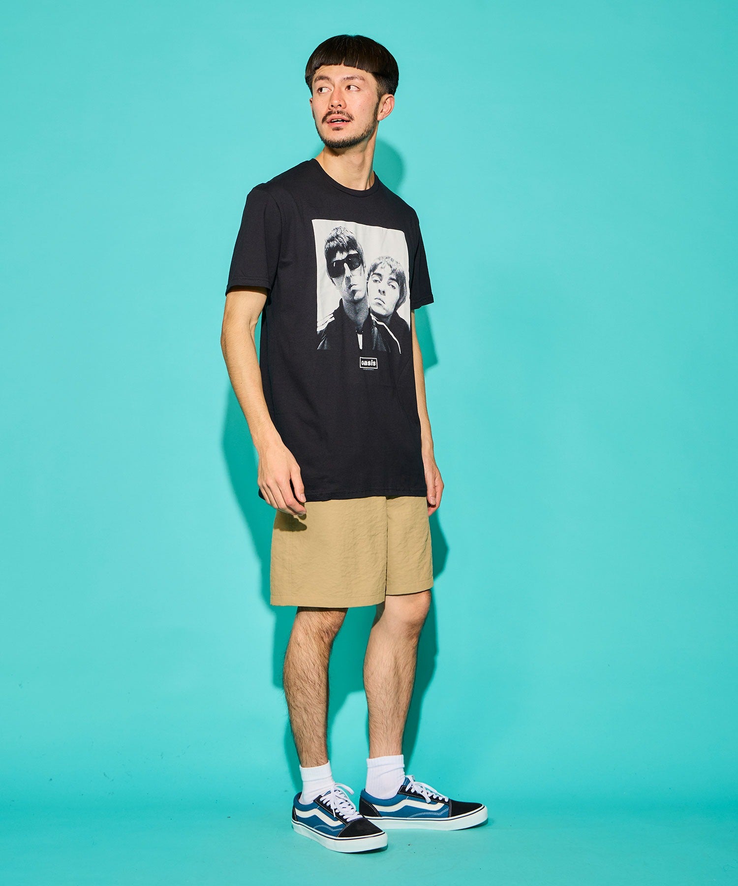 OASIS - “NOEL & LIAM SQUARE PHOTO” - オアシス 'ノエル＆リアム