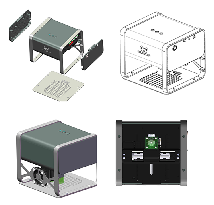 5500mW Laser Engraver CNC TX – Mini Laser Cutter with App Control