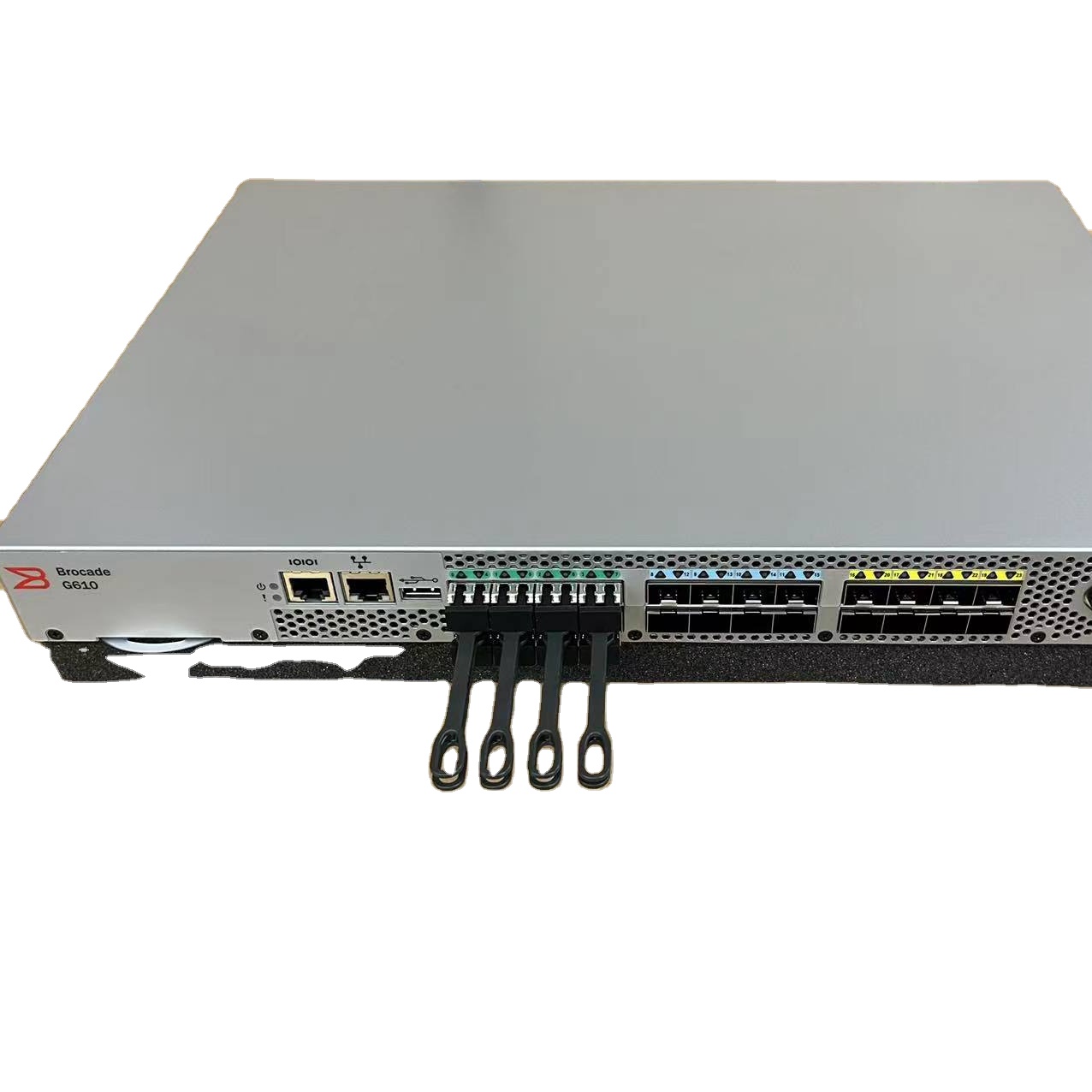 Brocade G610 24-Port San Switch With 8 Active Ports & 32G SFP Gen