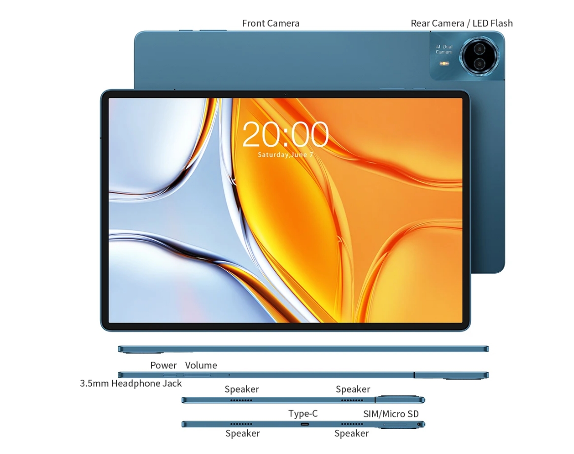 2024 Teclast T70 Tablet PC - 14