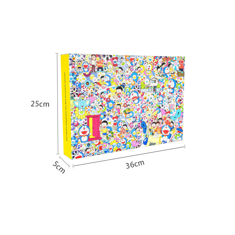 Murakami Takashi Doraemon Solar Flower Robot Cat Puzzle