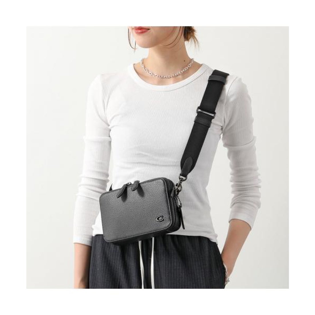 コーチ COACH COACH ショルダーバッグ CHRT CR PBL LTH CR782 （BLK