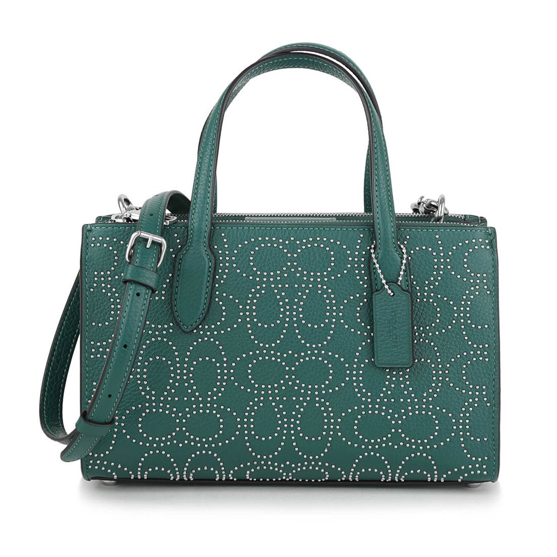 コーチ COACH ショルダーバッグ シグネチャー リベット ニーナ