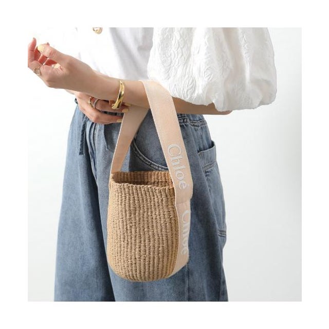 クロエ Chloe Chloe KIDS x Mifuko カゴバッグC20045 ハンドバッグ