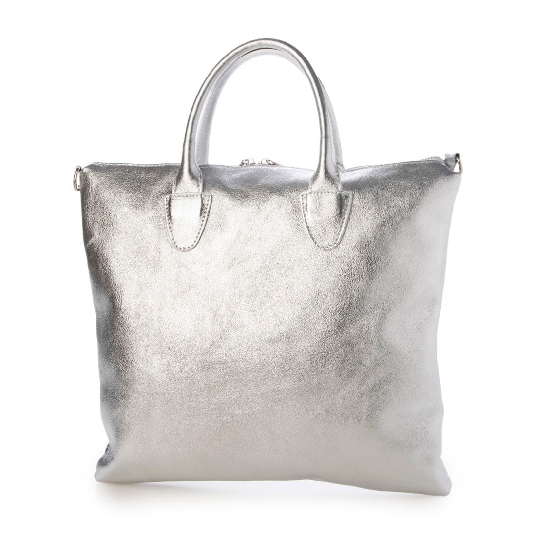 アンドレアカルドネ Andrea Cardone レザーハンドルファスナー付き