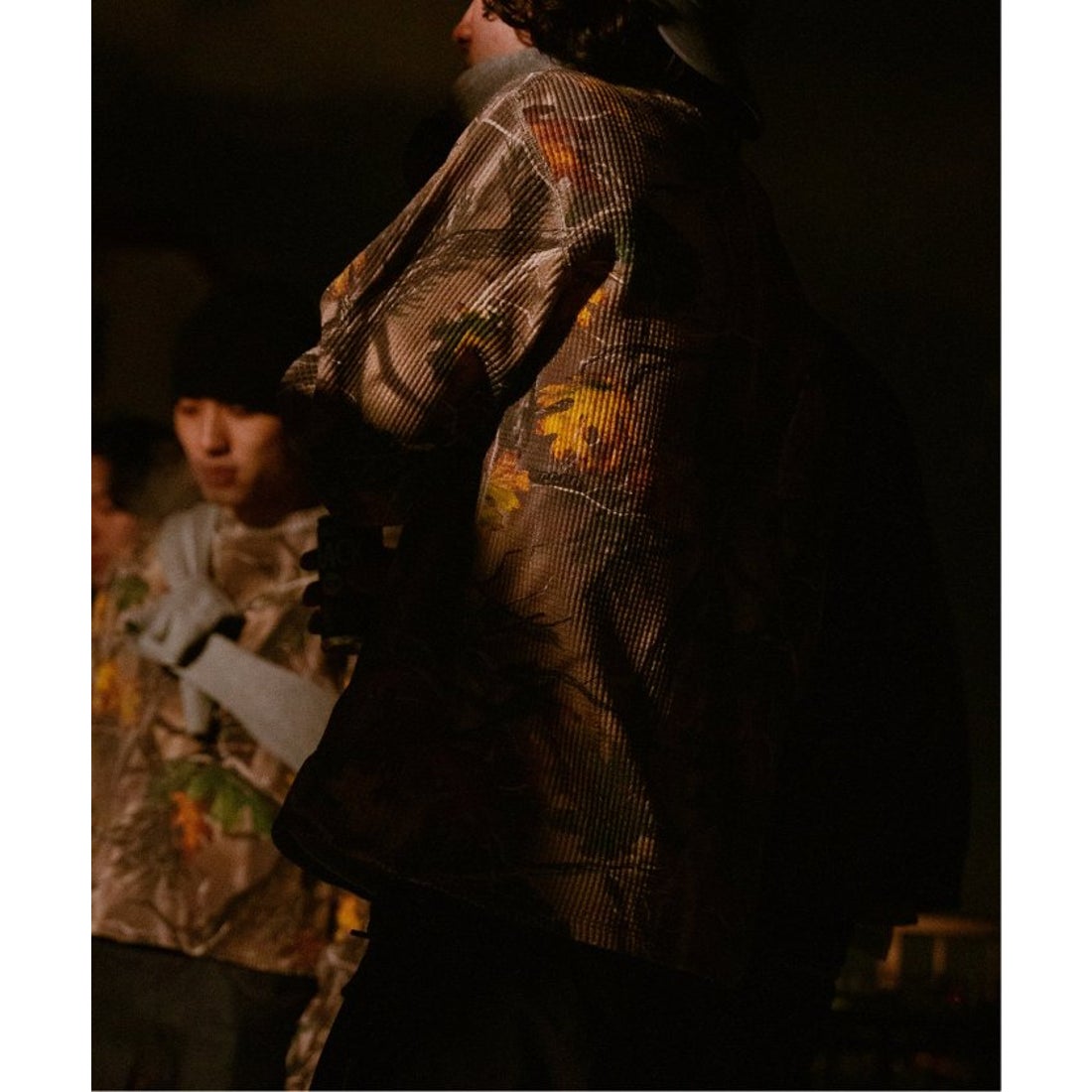 パルプ PULP 【VALLAD / バラッド】カモ サーマル ロング Tee （カーキ