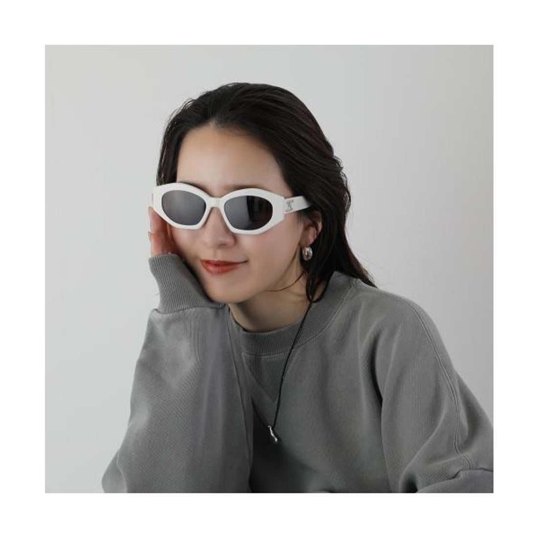 セリーヌ CELINE CELINE サングラス TRIOMPHE 15 CL40238U キャット