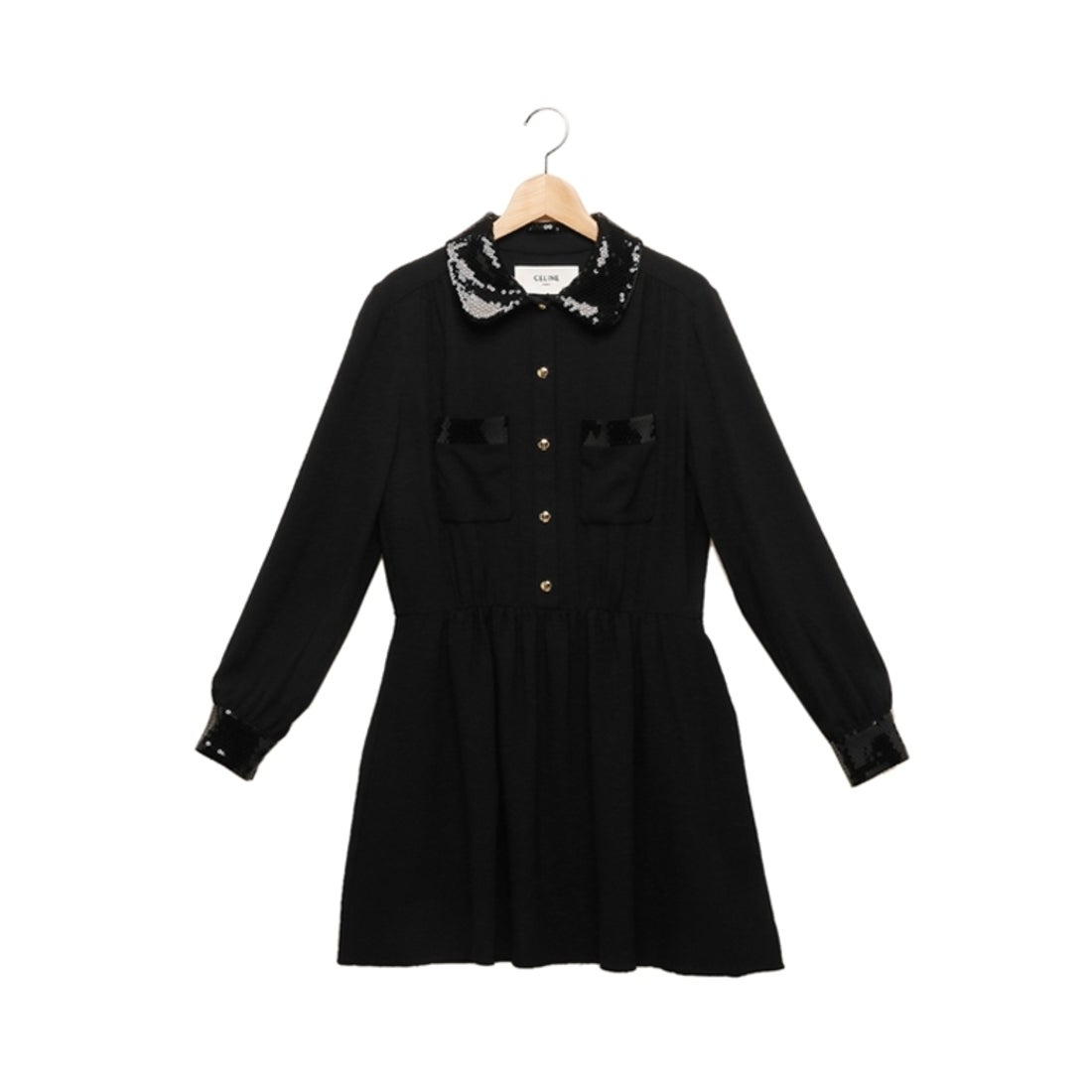 セリーヌ CELINE セリーヌ ワンピース ワークウェア ミニドレス