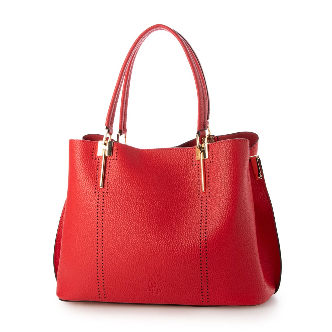 ディーケリー D.KELLY トートバッグ パンチングデザイントート 柔らか