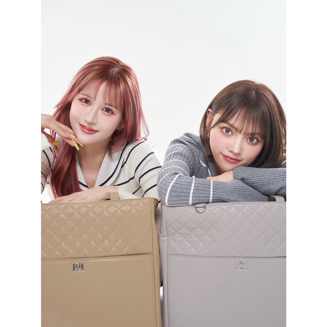 ダーリッチ Darich DDキルティングマルチトートバッグ （パープル