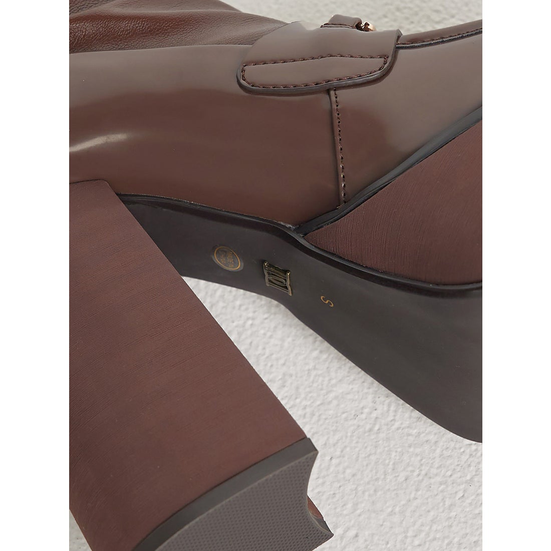 ダーリッチ Darich スクエアトゥショートブーツ （ブラック