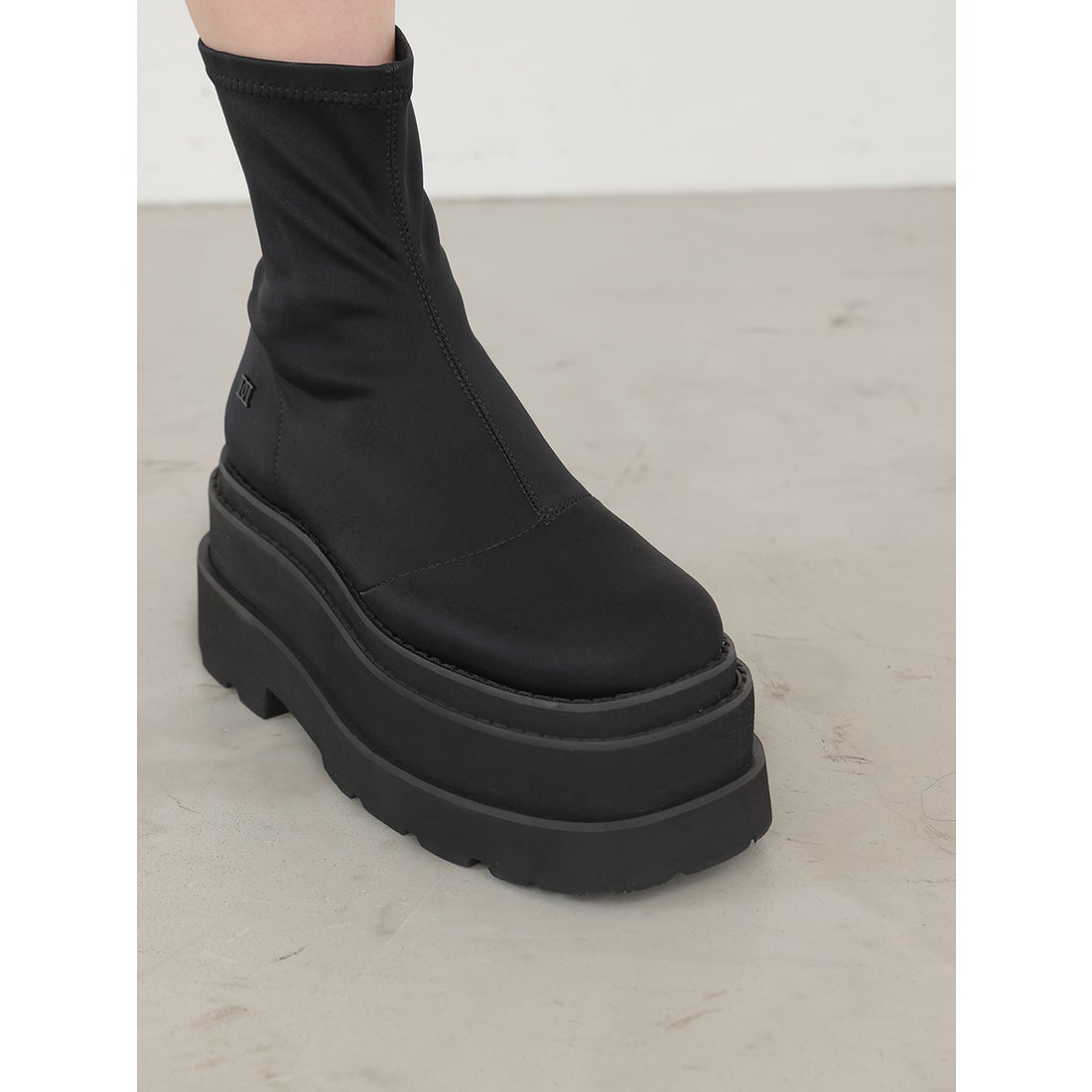 ダーリッチ Darich ウルトラストレッチフラットショートブーツ