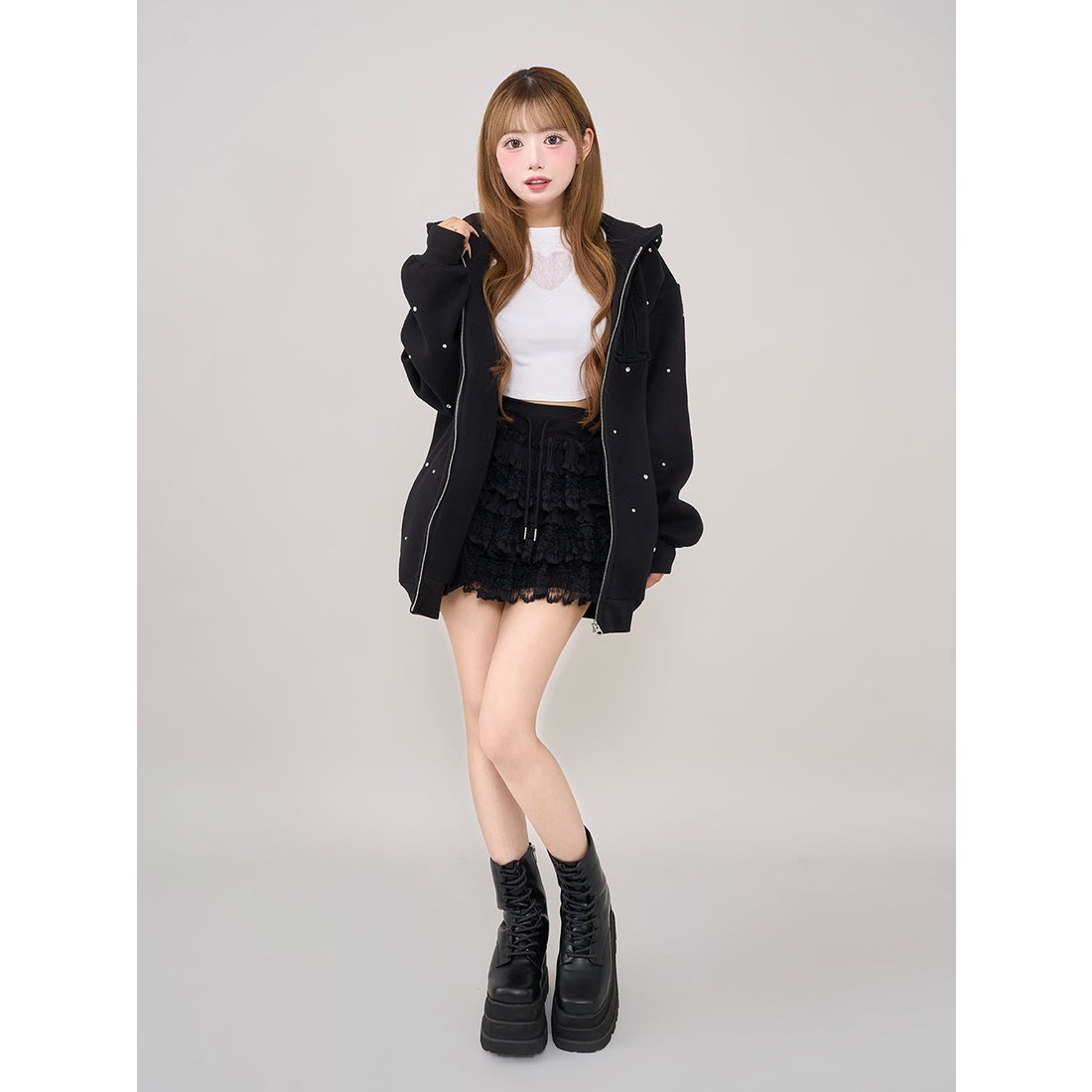 ダーリッチ Darich トリプルソールエンジニアブーツ （ブラック