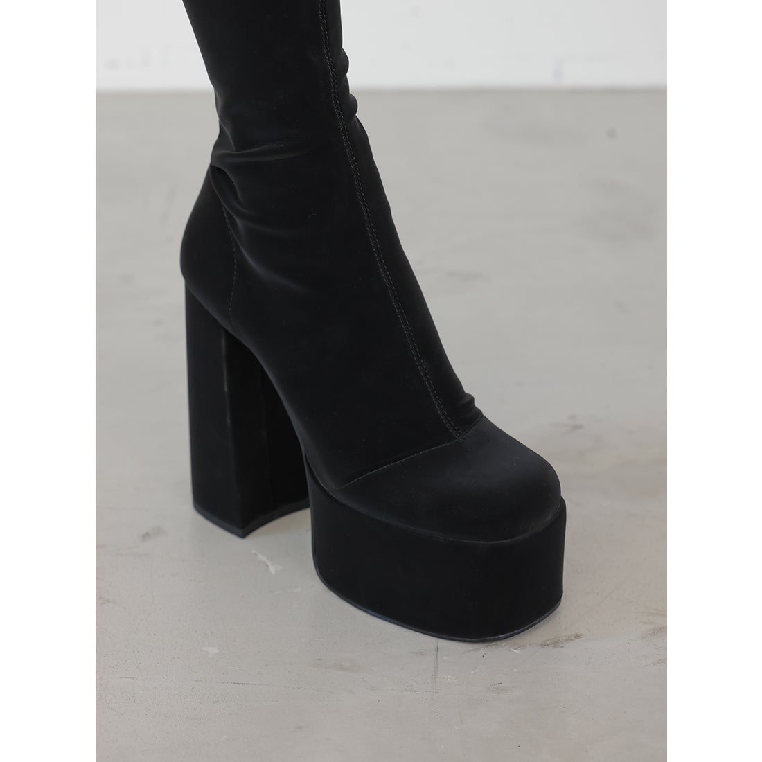 ダーリッチ Darich ウルトラストレッチロングブーツ （ブラウン