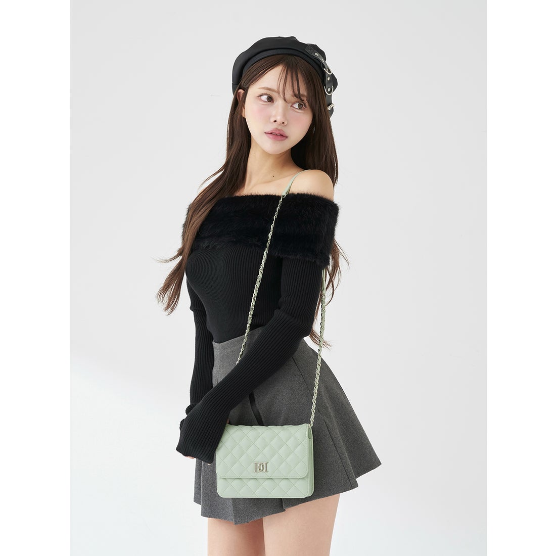 ダーリッチ Darich DDロゴキルティングトラベルセット （ミント