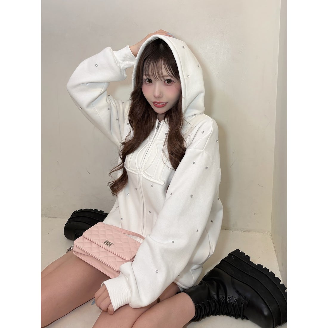 ダーリッチ Darich DDロゴキルティングトラベルセット （ピンク