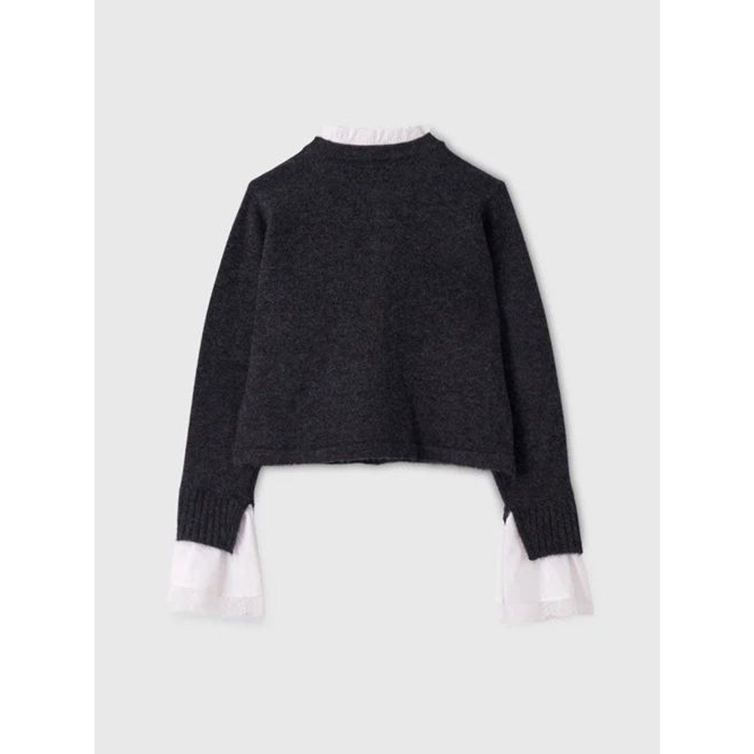 エイミーイストワール EIMY ISTOIRE Attachedcollrモヘアカーディガン