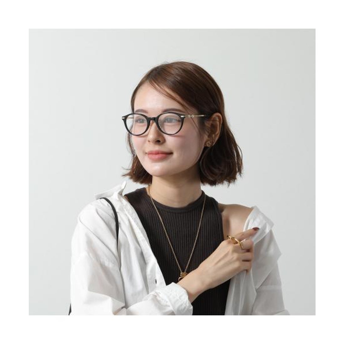 グッチ GUCCI GUCCI メガネ GG1904OJ ボストン型 ホースビット （002