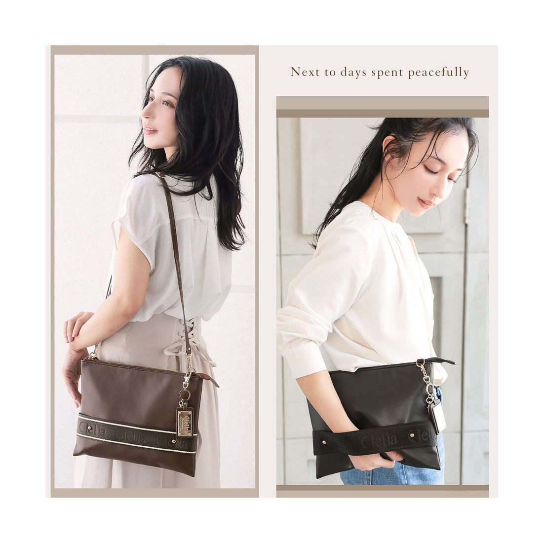 クレリア Clelia クラッチバッグ レディース 2way ショルダーベルト
