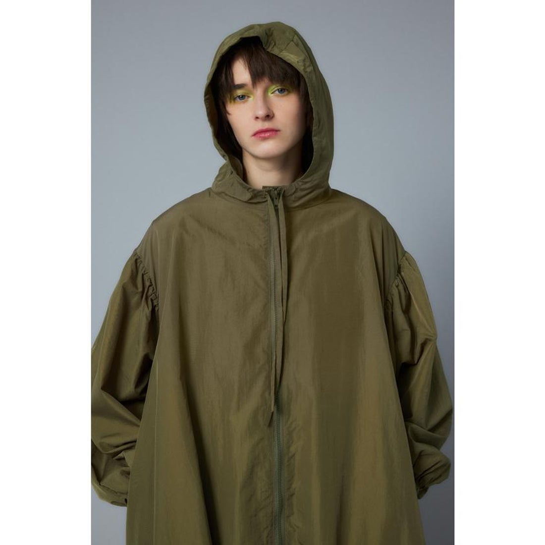 ヘリンドットサイ HeRIN.CYE Light balloon blouson （BLK