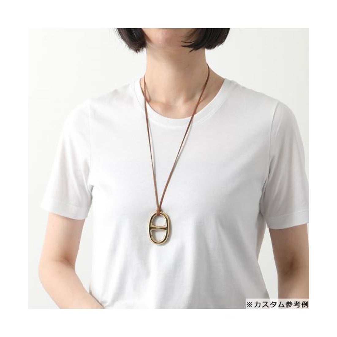 エルメス Hermes HERMES スカーフリング シェーヌダンクル Chaine