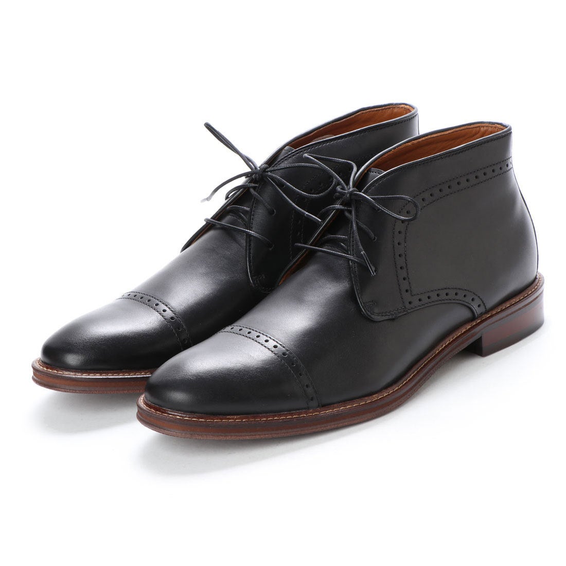 ジョンストン アンド マーフィー JOHNSTON & MURPHY JM-203875 （クロ