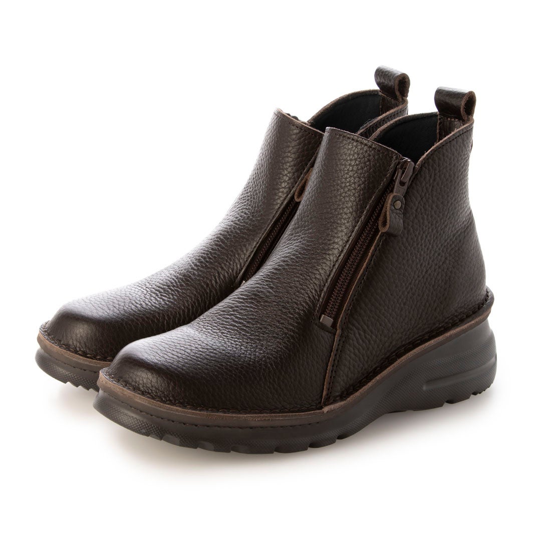 ジェイエス ハートレーベル JS Heartlavel 幅広 軽量 ダブルファスナー