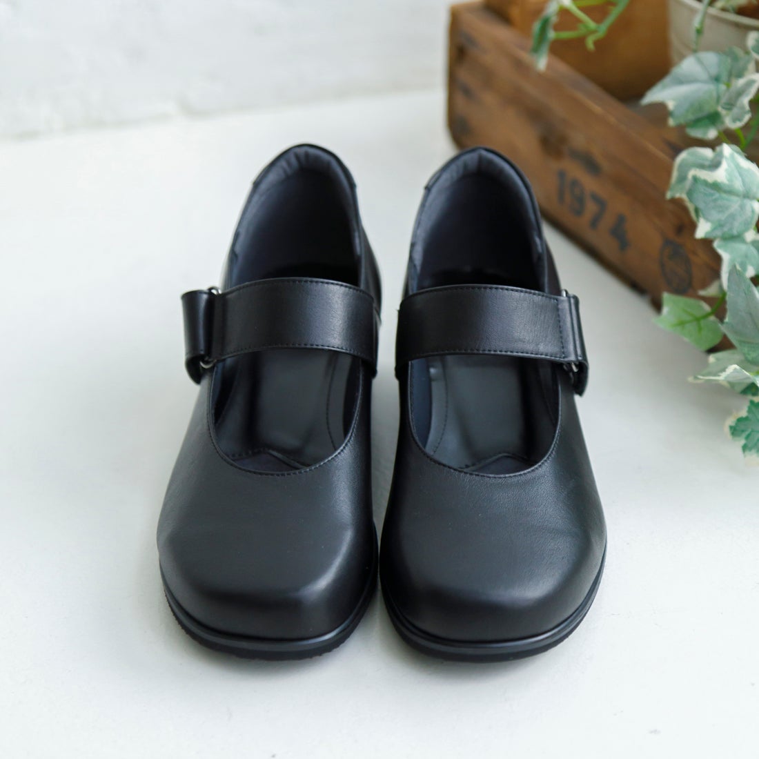 ジェイエス ハートレーベル JS Heartlavel 軽量 幅広 メリージェーン