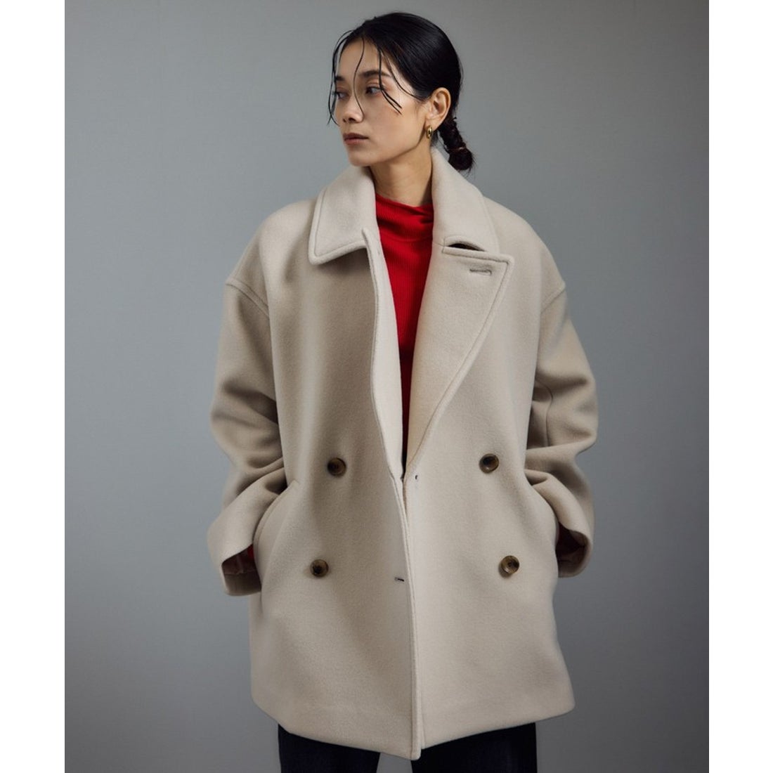 サロン アダム エ ロペ SALON adam et rope' 【WEB限定】MANTECOウール