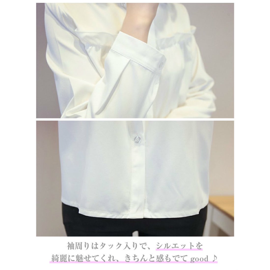 リリーオブバリー Lily of Valley 大人可愛い フリル襟 ブラウス