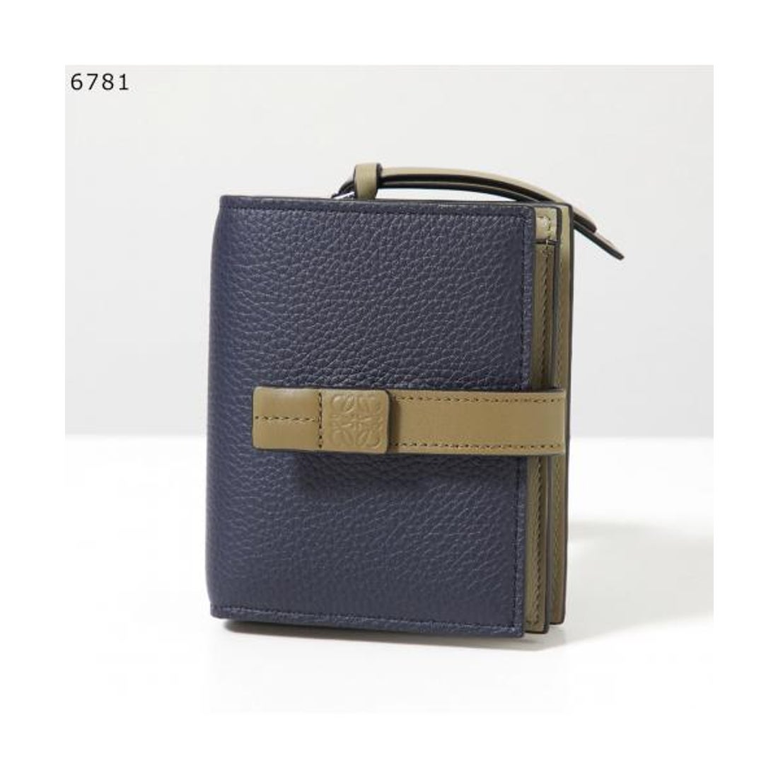ロエベ LOEWE LOEWE 二つ折り財布 COMPACT ZIP C660Z41X （0608/TOFFEE