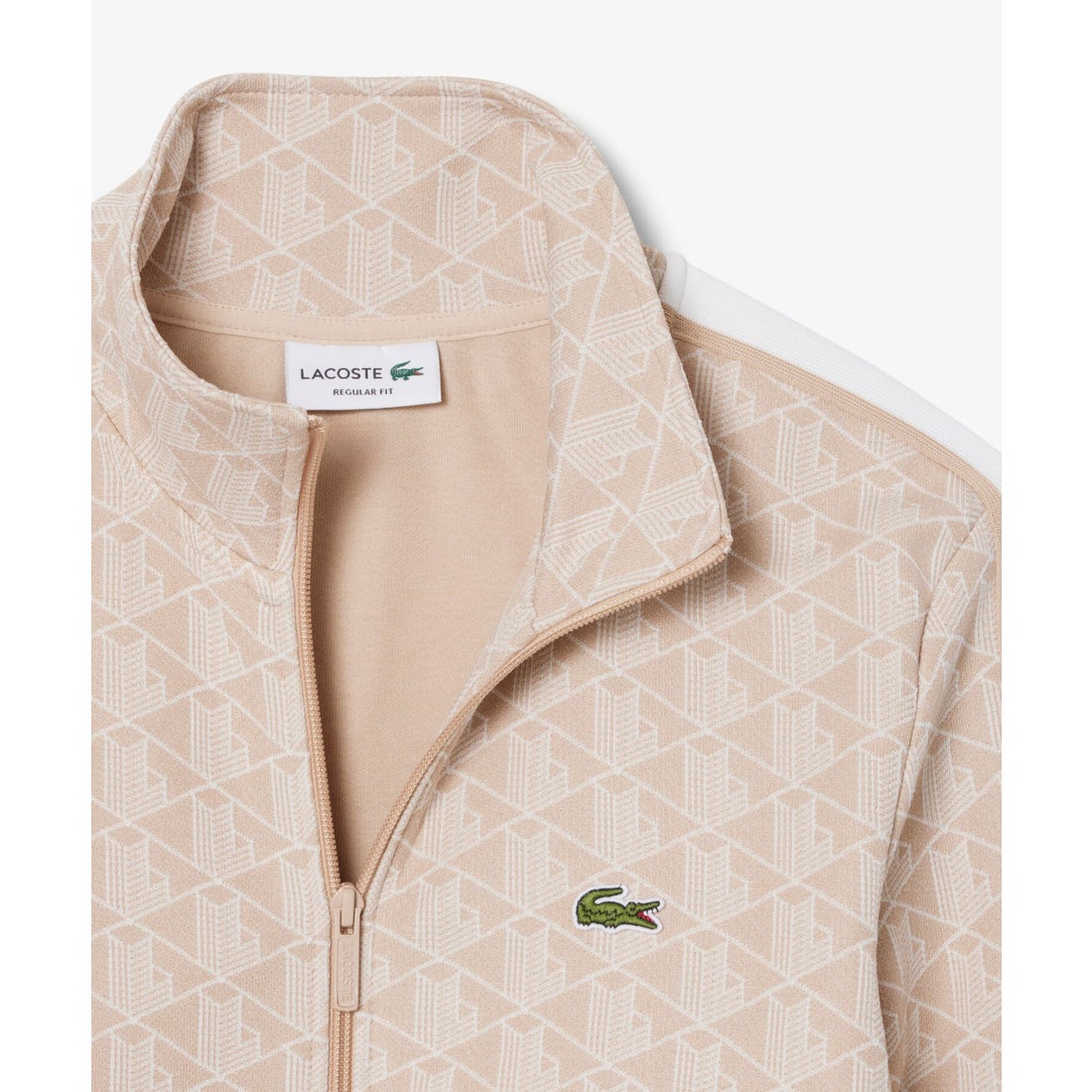 ラコステ LACOSTE モノグラムジャカードトラックジャケット