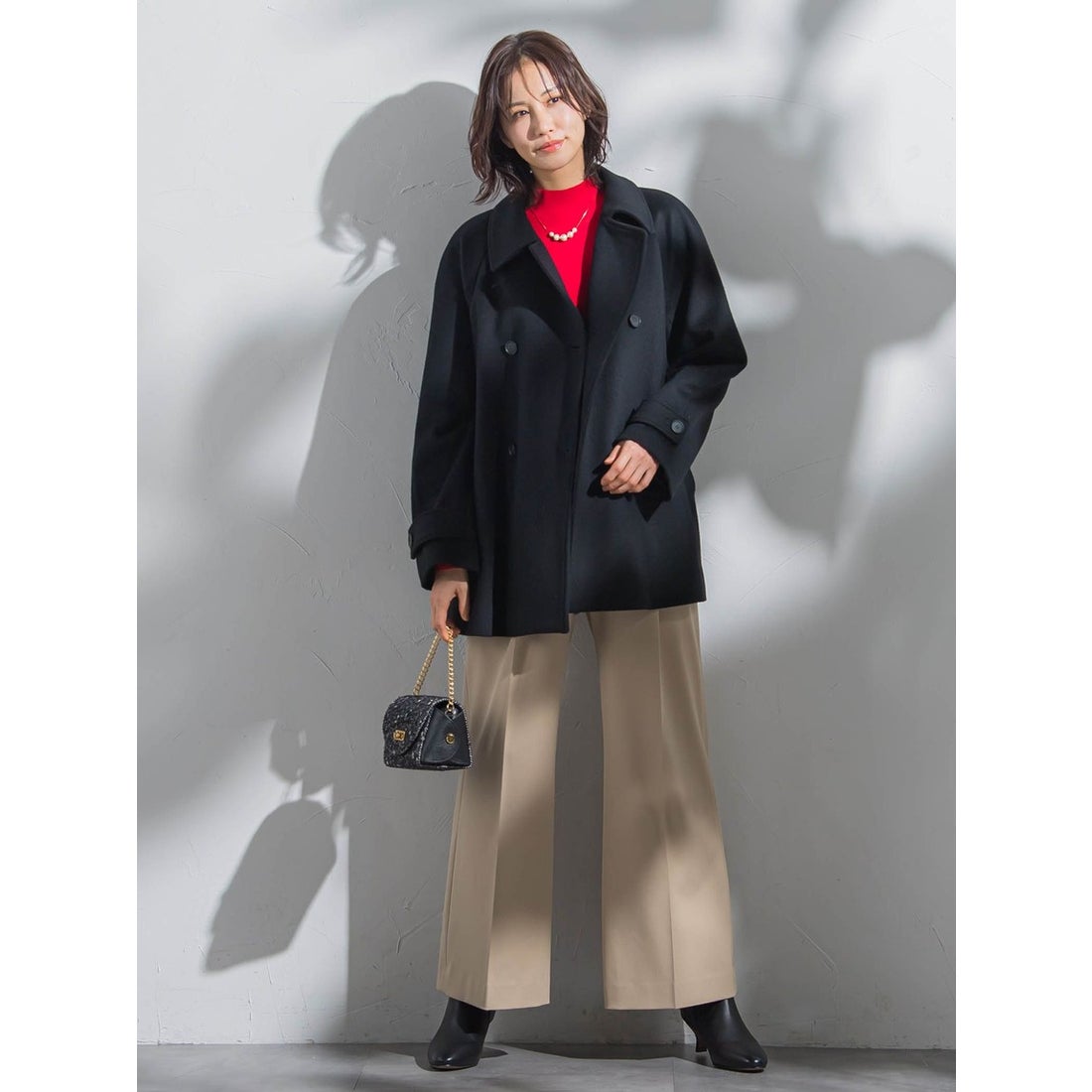 ロートレアモン LAUTREAMONT ネオアルティウールショートコート