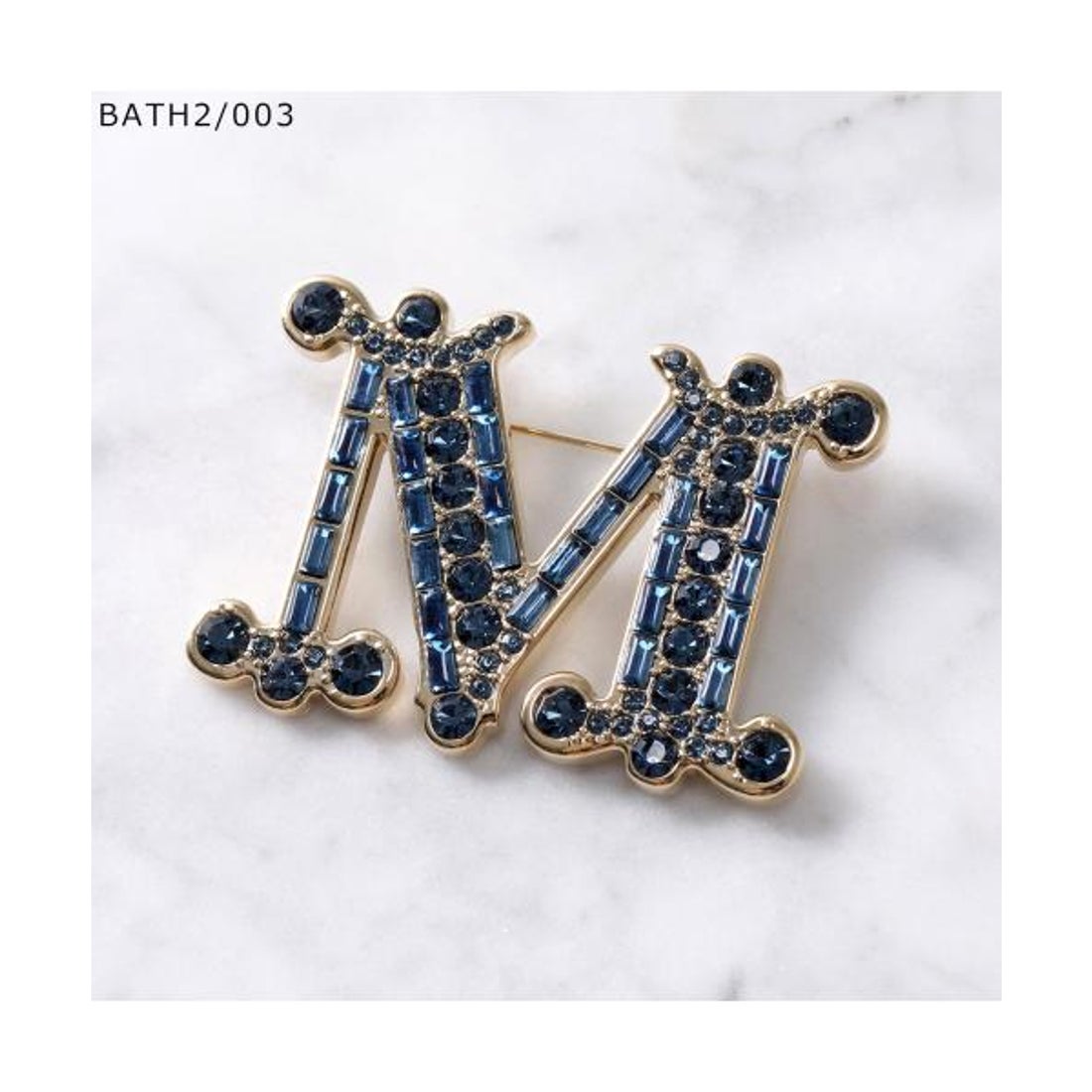 マックスマーラ Max Mara MAX MARA ブローチ BATH2 MBROOCH クリスタル