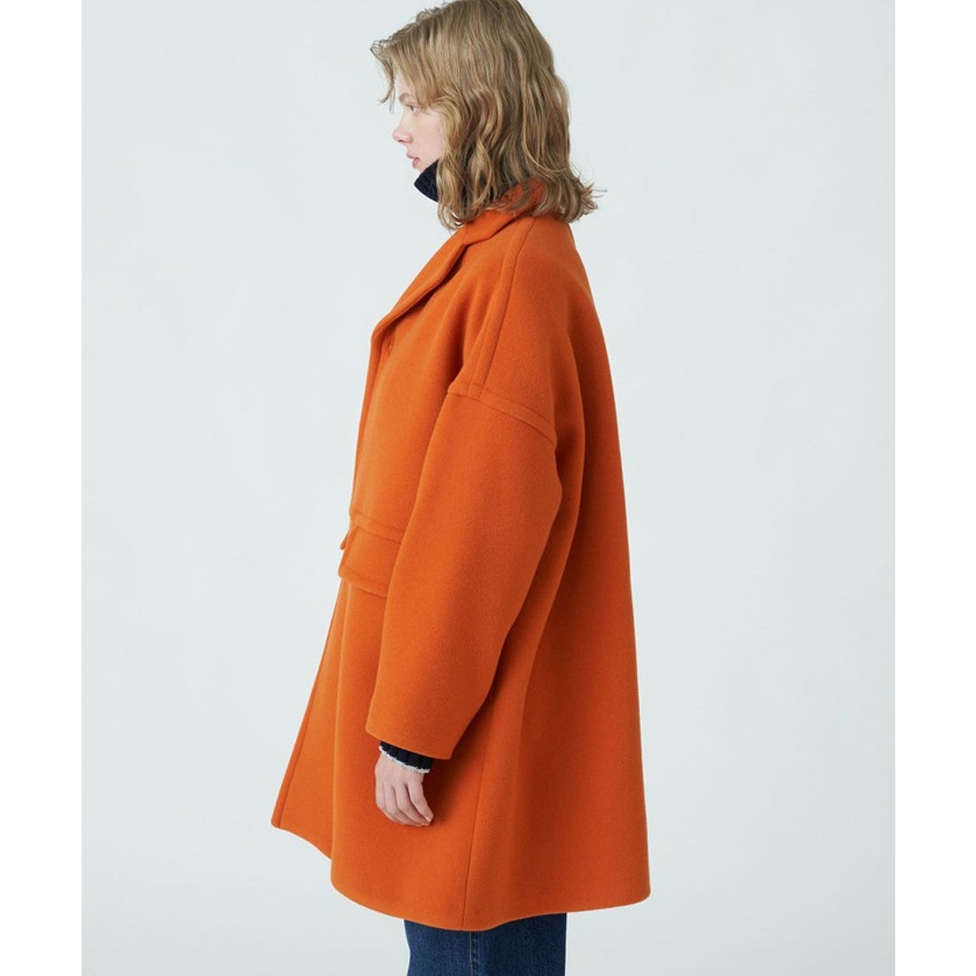 マカフィー MACPHEE パイルメルトン オーバーサイズドコート （19