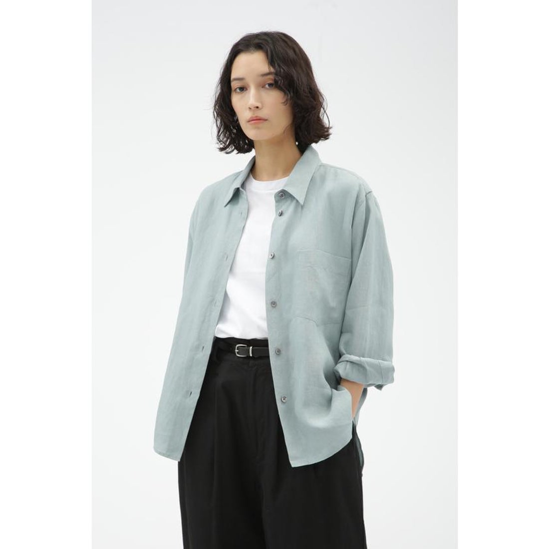 マーガレット・ハウエル MARGARET HOWELL SHIRTING LINEN （LIGHT