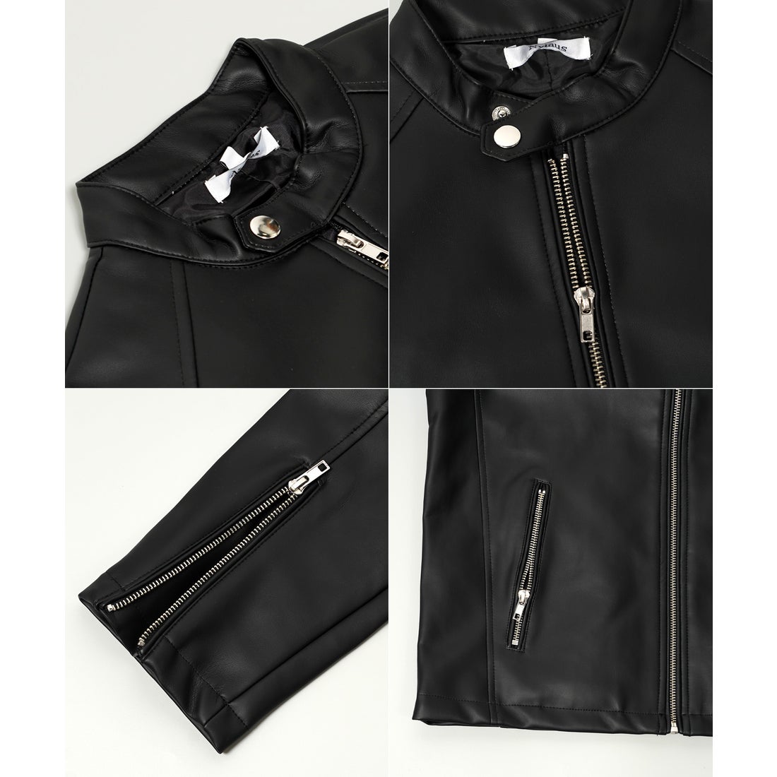 ワンフォークロージング 1111clothing ◇ラムタッチ PUレザー