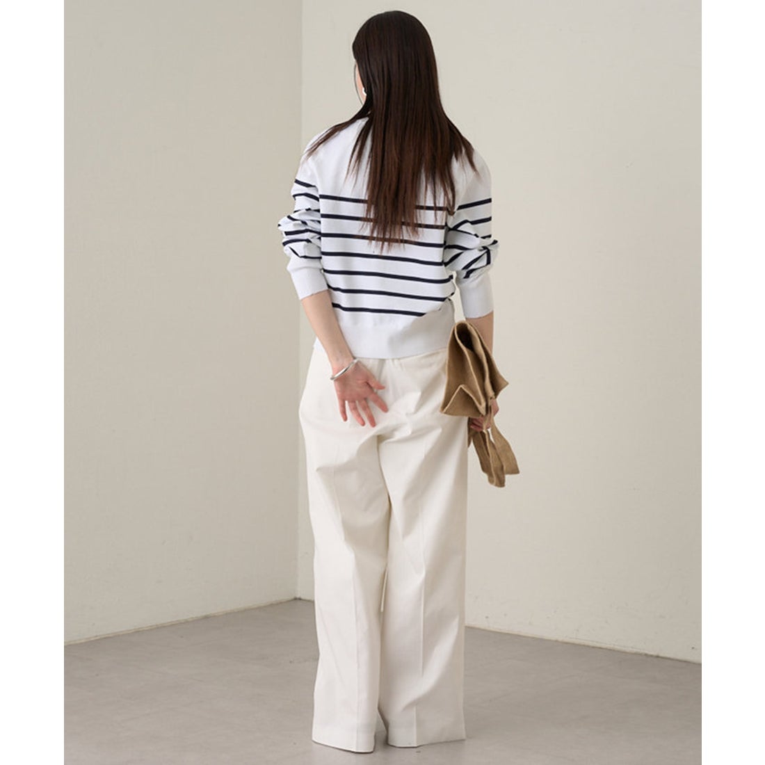 パル PAL 【Loungedress】チノタックパンツ （beige） -アウトレット