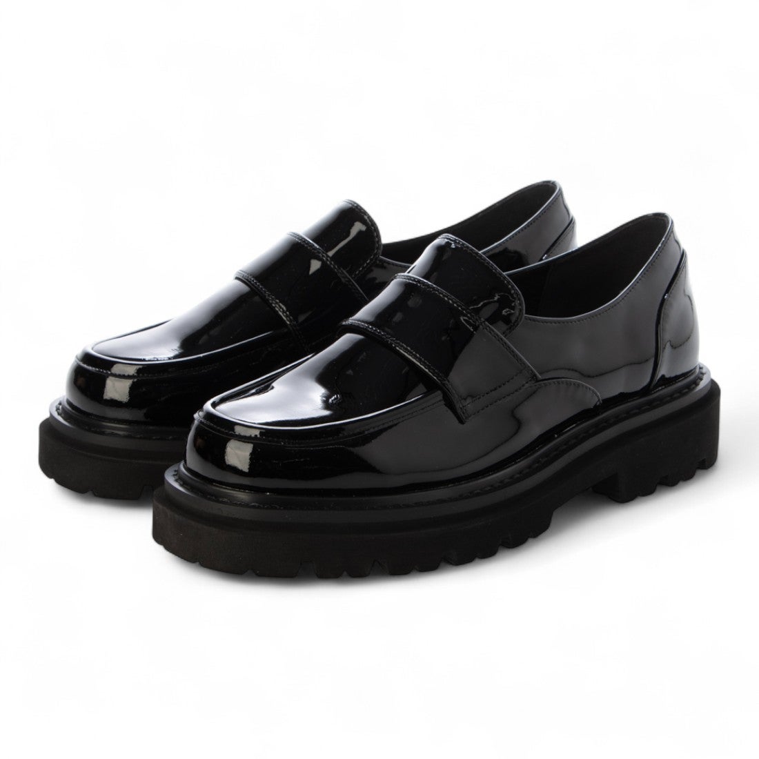 パラディクルール PARADIS COULEUR 防滑ソール撥水ローファー