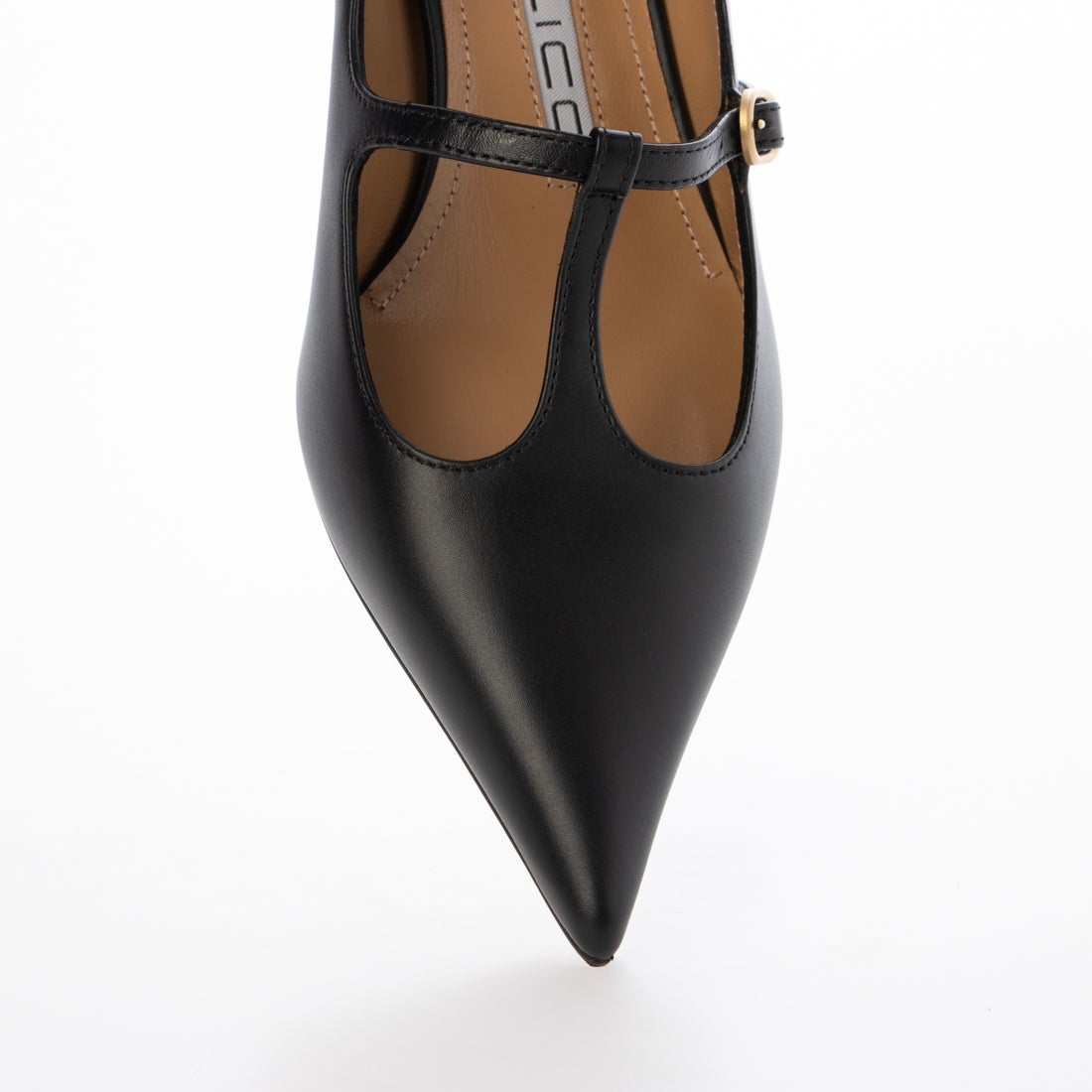 ペリーコ PELLICO CUORE Tストラップパンプス （BLACK） -靴