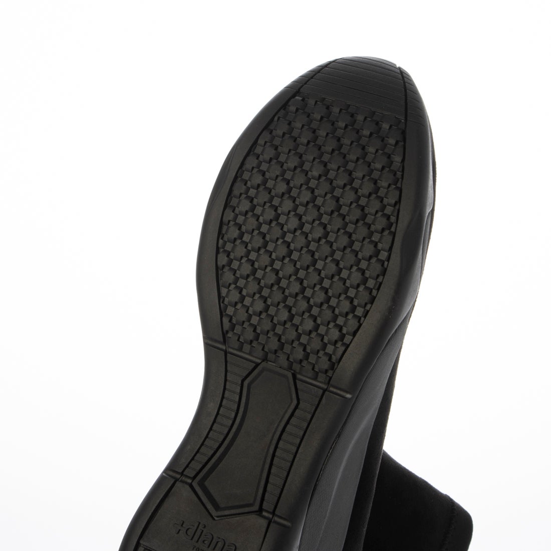 プラスダイアナ ＋diana 【6㎝】ウェッジソール ショートブーツ （黒